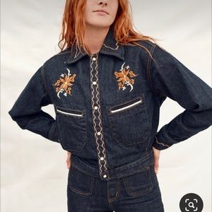 Christy Dawn Sailor Jacket in Dusk, size M